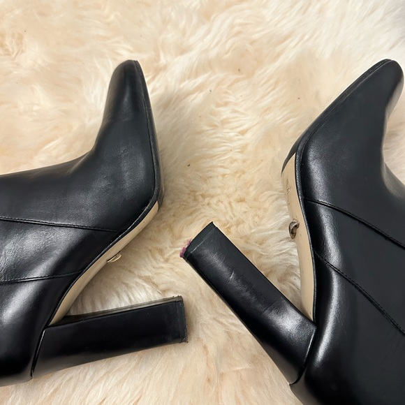 Diane Von Furstenberg Leather Boots EUC - Picture 5 of 9